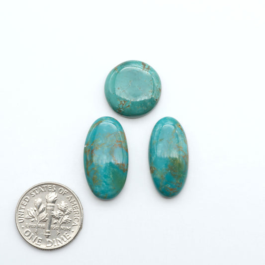 Apache Nugget Turquoise. Mined from the Apache Nugget Hole, this turquoise boasts stunning colors and patterns making it a must-have for any jewelry collection.