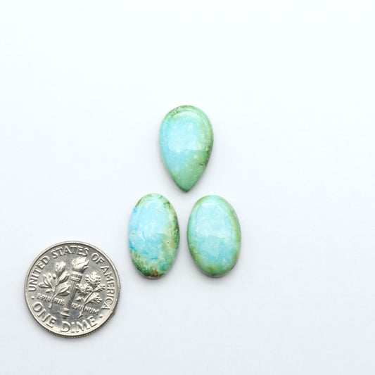 Sonoran Mountain Turquoise showcases a stunning blend of blue and green hues and natural patterns that make it a must-have for any jewelry collection