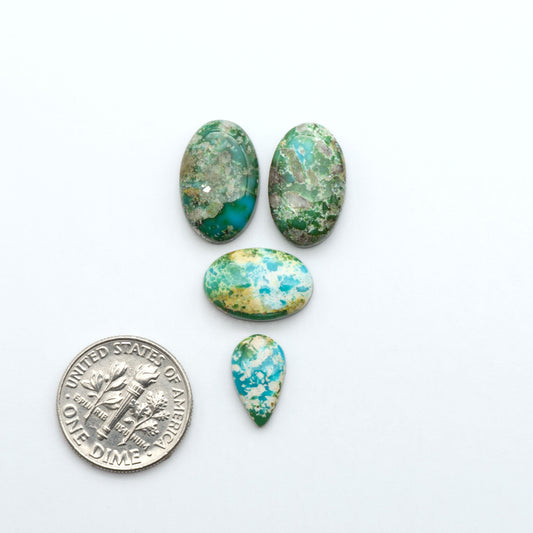 Sonoran Mountain Turquoise showcases a stunning blend of blue and green hues and natural patterns that make it a must-have for any jewelry collection