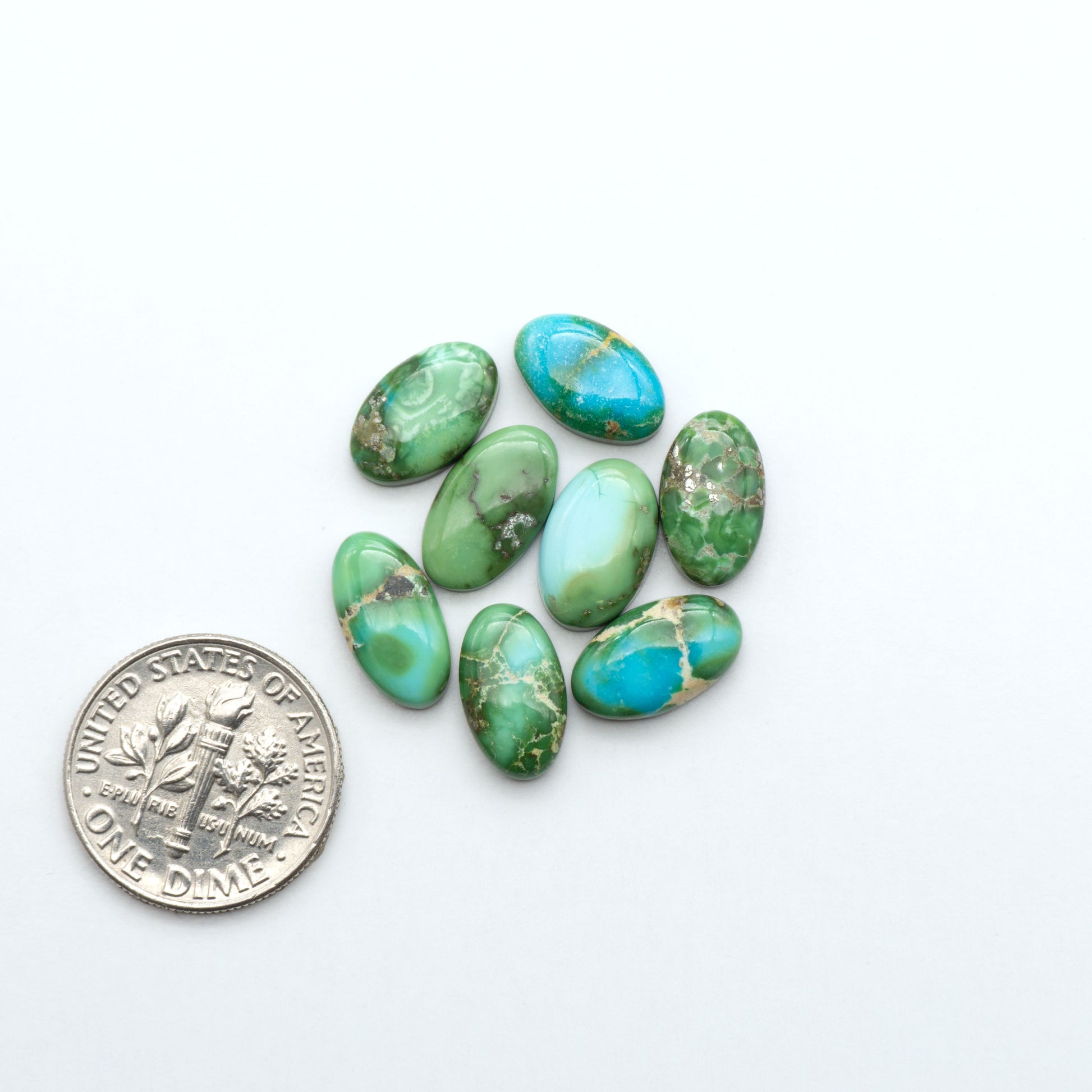 Sonoran Mountain Turquoise showcases a stunning blend of blue and green hues and natural patterns that make it a must-have for any jewelry collection