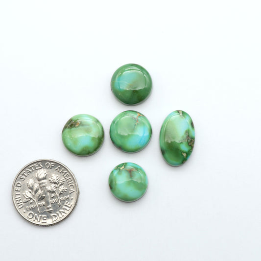Sonoran Mountain Turquoise showcases a stunning blend of blue and green hues and natural patterns that make it a must-have for any jewelry collection