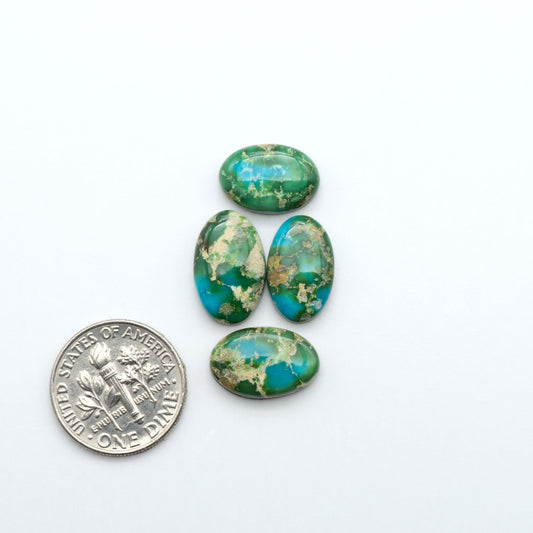 Sonoran Mountain Turquoise showcases a stunning blend of blue and green hues and natural patterns that make it a must-have for any jewelry collection