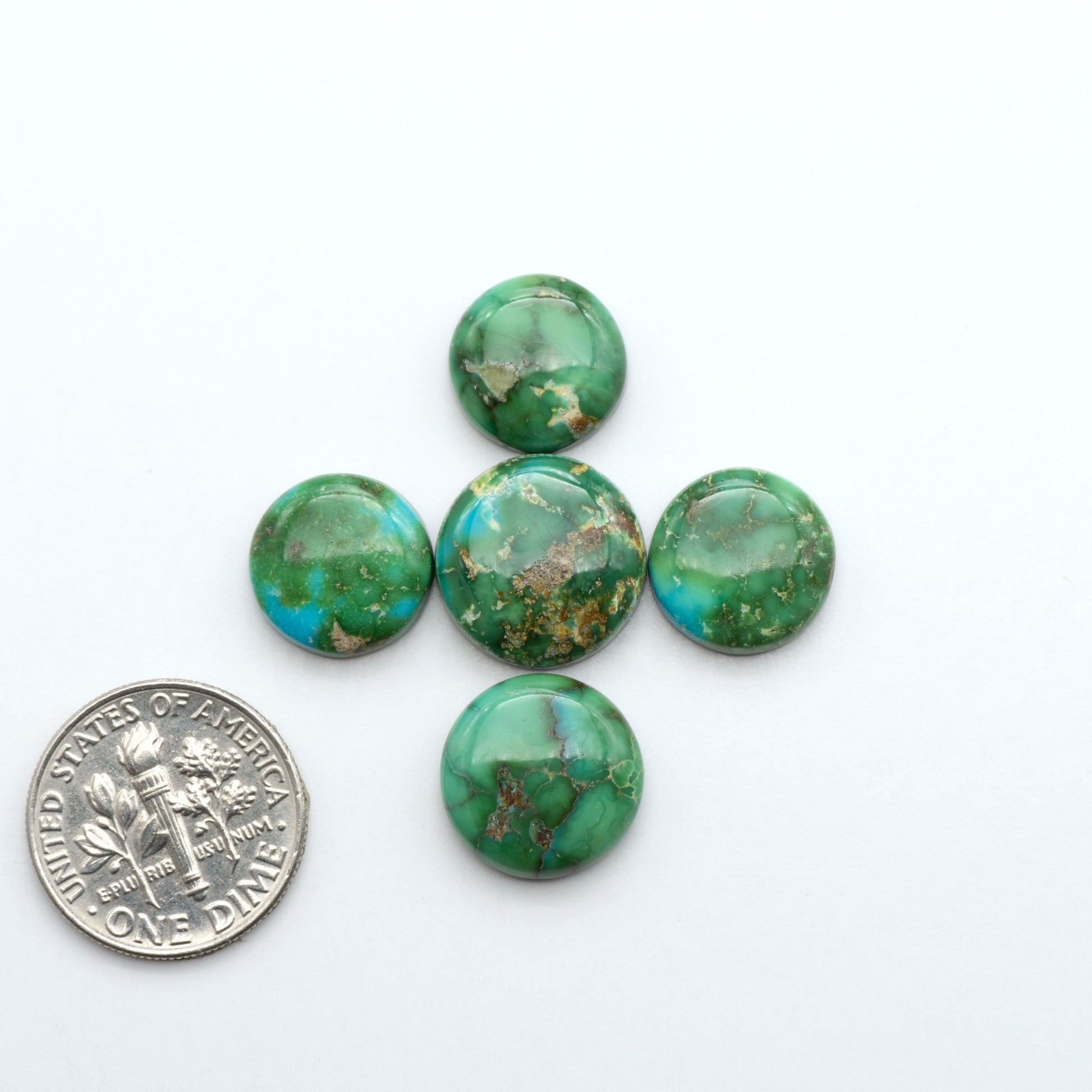 Sonoran Mountain Turquoise showcases a stunning blend of blue and green hues and natural patterns that make it a must-have for any jewelry collection