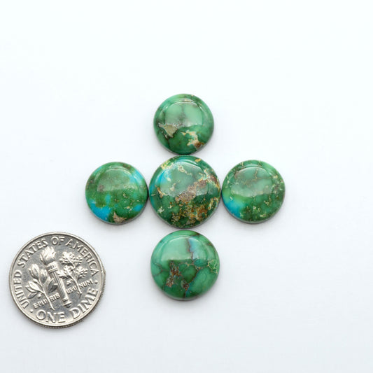 Sonoran Mountain Turquoise showcases a stunning blend of blue and green hues and natural patterns that make it a must-have for any jewelry collection