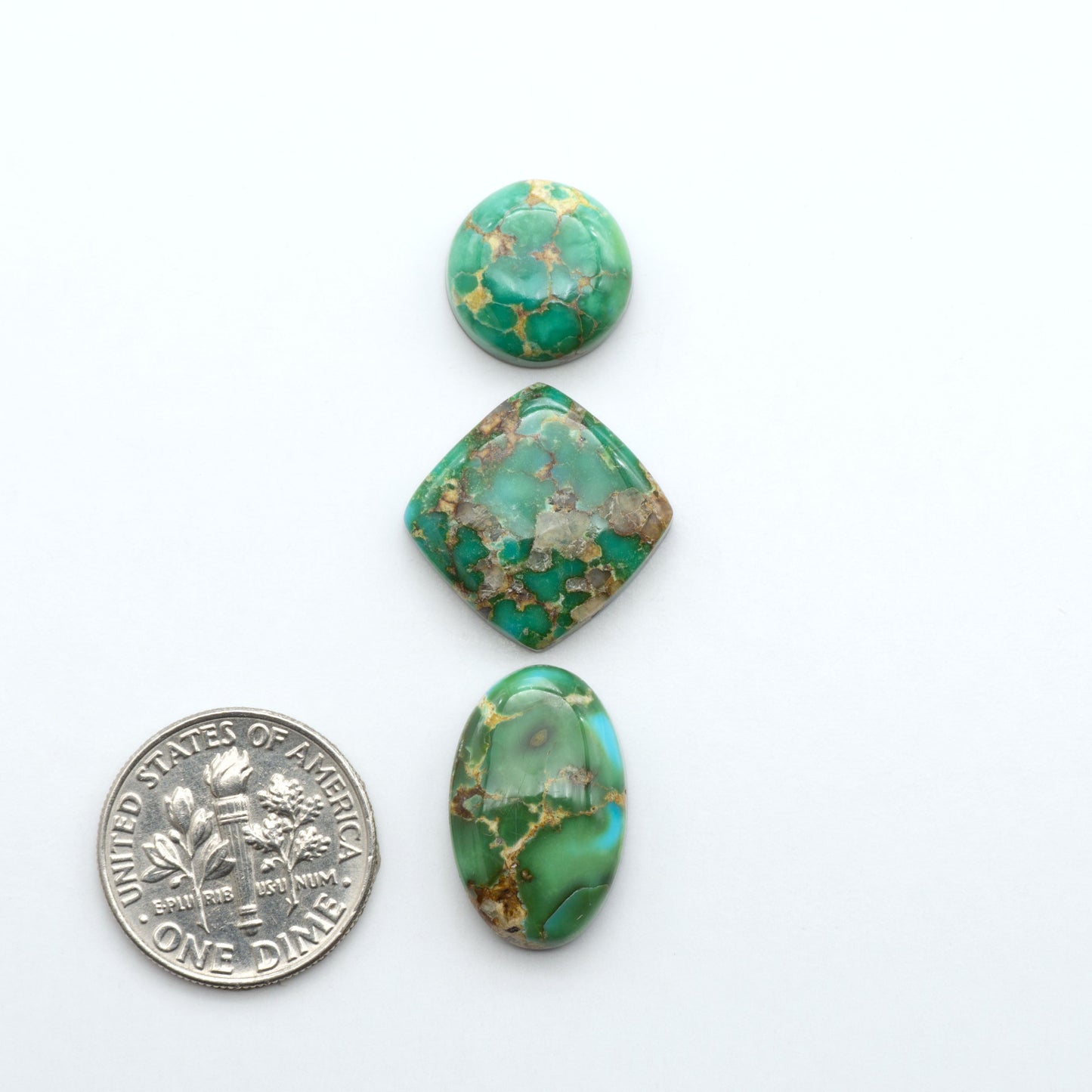 Sonoran Mountain Turquoise showcases a stunning blend of blue and green hues and natural patterns that make it a must-have for any jewelry collection