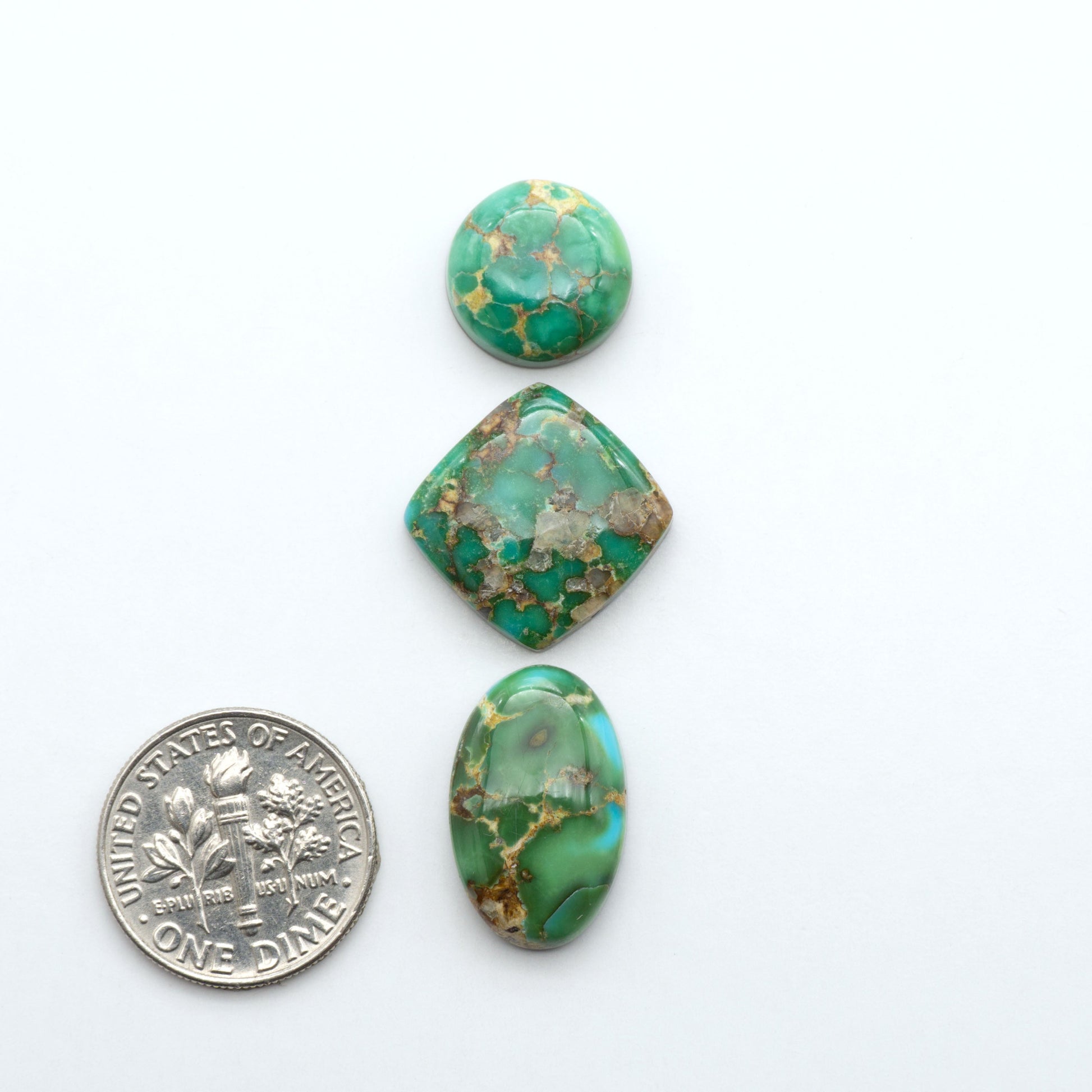 Sonoran Mountain Turquoise showcases a stunning blend of blue and green hues and natural patterns that make it a must-have for any jewelry collection