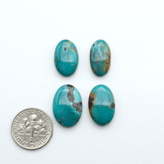 Apache Nugget Turquoise. Mined from the Apache Nugget Hole, this turquoise boasts stunning colors and patterns making it a must-have for any jewelry collection.