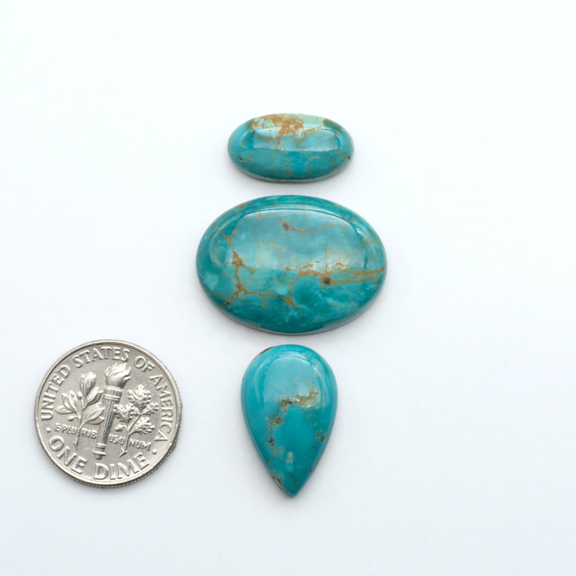 Apache Nugget Turquoise. Mined from the Apache Nugget Hole, this turquoise boasts stunning colors and patterns making it a must-have for any jewelry collection.