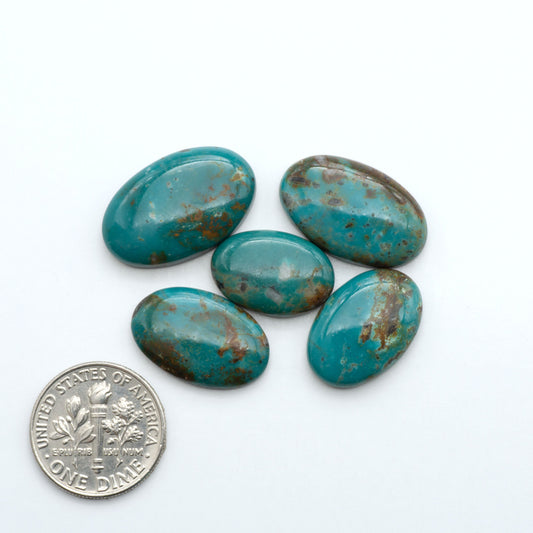 Apache Nugget Turquoise. Mined from the Apache Nugget Hole, this turquoise boasts stunning colors and patterns making it a must-have for any jewelry collection.