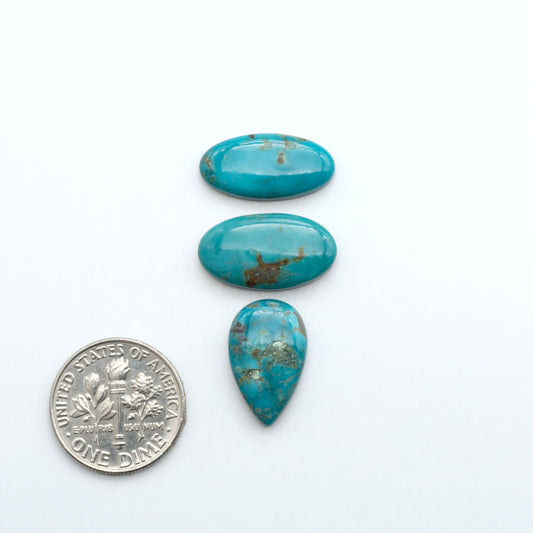 Apache Nugget Turquoise. Mined from the Apache Nugget Hole, this turquoise boasts stunning colors and patterns making it a must-have for any jewelry collection.