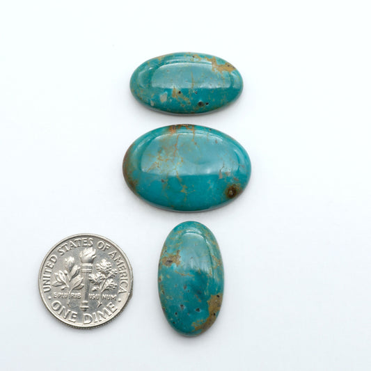 Apache Nugget Turquoise. Mined from the Apache Nugget Hole, this turquoise boasts stunning colors and patterns making it a must-have for any jewelry collection.