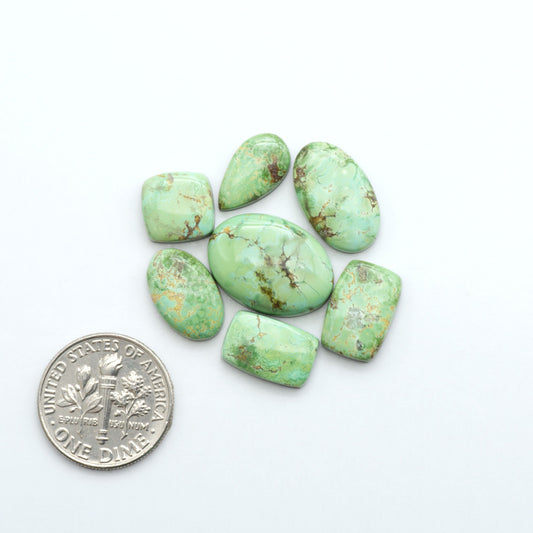 Sonoran Mountain Turquoise showcases a stunning blend of blue and green hues and natural patterns that make it a must-have for any jewelry collection.
