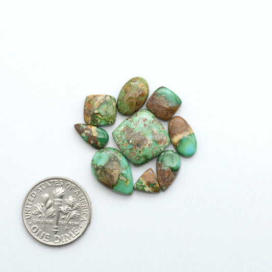 Sonoran Mountain Turquoise showcases a stunning blend of blue and green hues and natural patterns that make it a must-have for any jewelry collection.