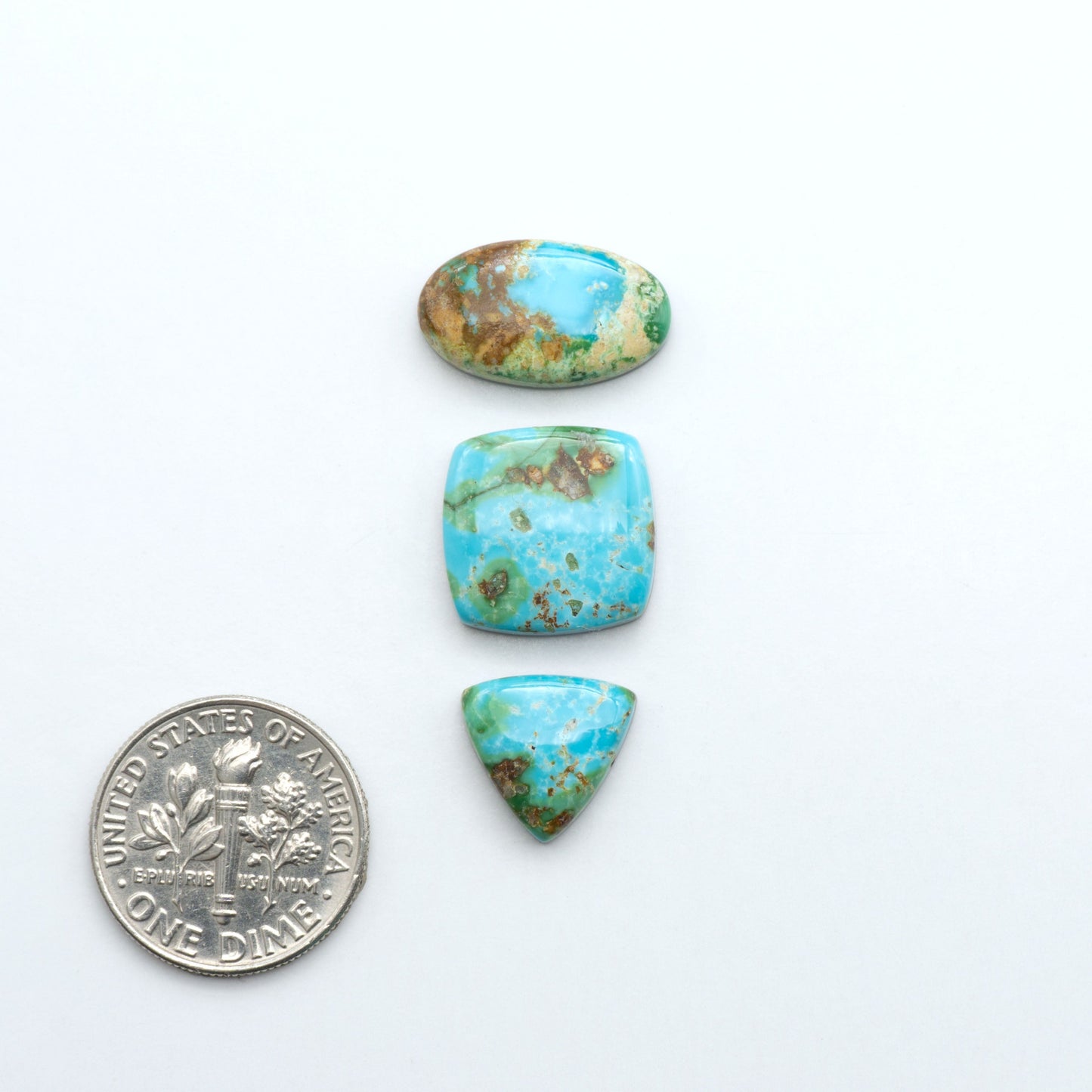 Sonoran Mountain Turquoise showcases a stunning blend of blue and green hues and natural patterns that make it a must-have for any jewelry collection.