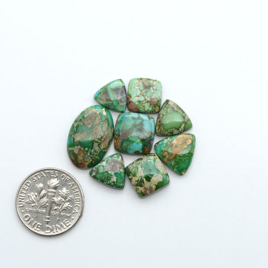 Sonoran Mountain Turquoise showcases a stunning blend of blue and green hues and natural patterns that make it a must-have for any jewelry collection.