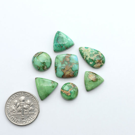 Sonoran Mountain Turquoise showcases a stunning blend of blue and green hues and natural patterns that make it a must-have for any jewelry collection.