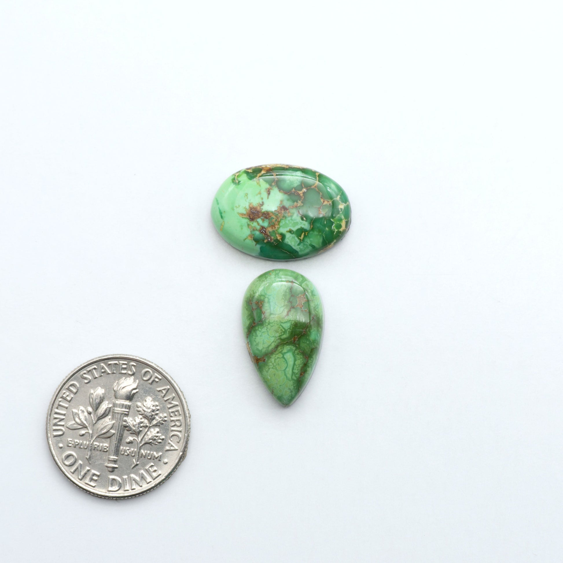 Sonoran Mountain Turquoise showcases a stunning blend of blue and green hues and natural patterns that make it a must-have for any jewelry collection.