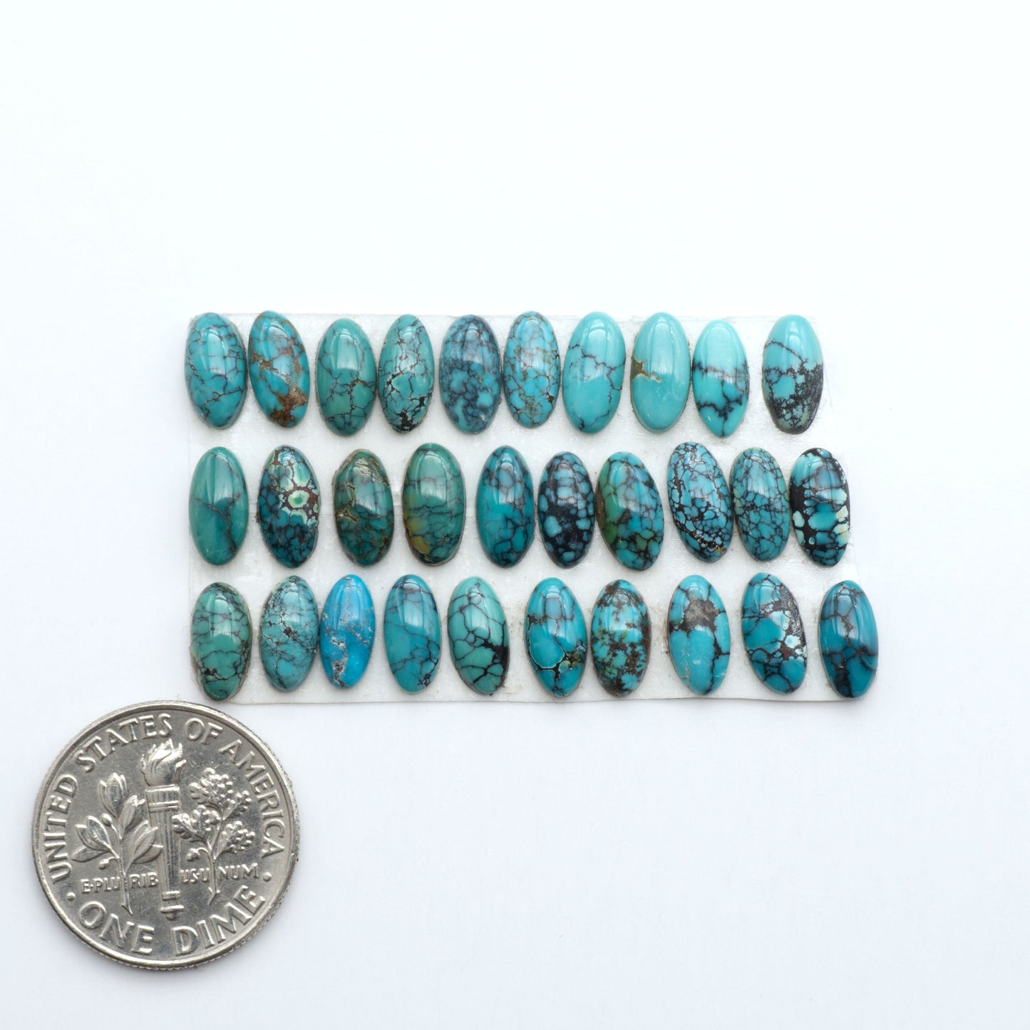 Hubei Cloud Mtn Turquoise is a highly sought-after gemstone known for its color and unique matrix patterns. Add a touch of elegance to your jewelry collection.