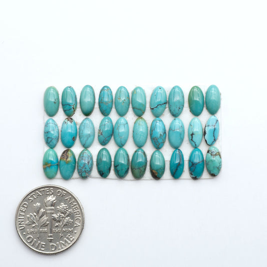 Hubei Cloud Mtn Turquoise is a highly sought-after gemstone known for its color and unique matrix patterns. Add a touch of elegance to your jewelry collection.