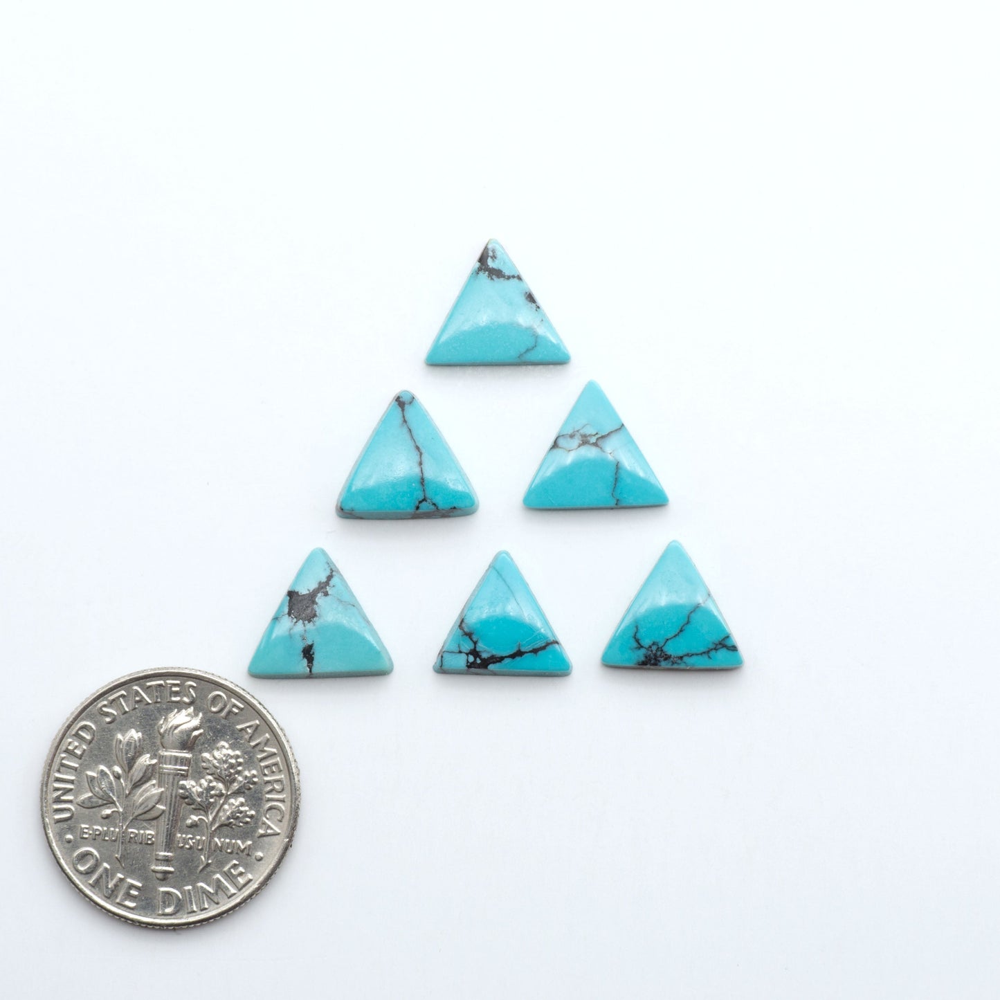 Hubei Cloud Mtn Turquoise is a highly sought-after gemstone known for its color and unique matrix patterns. Add a touch of elegance to your jewelry collection.