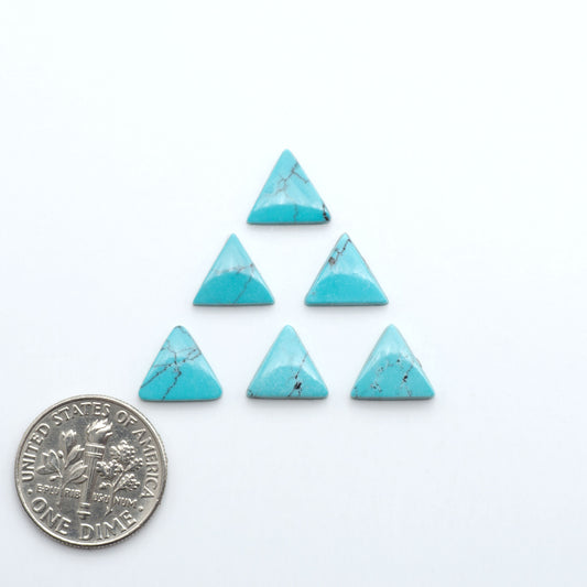 Hubei Cloud Mtn Turquoise is a highly sought-after gemstone known for its color and unique matrix patterns. Add a touch of elegance to your jewelry collection.