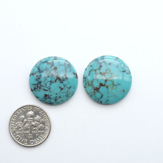 Hubei Cloud Mtn Turquoise is a highly sought-after gemstone known for its color and unique matrix patterns. Add a touch of elegance to your jewelry collection.