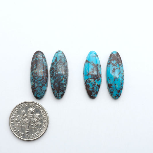 Hubei Cloud Mtn Turquoise is a highly sought-after gemstone known for its color and unique matrix patterns. Add a touch of elegance to your jewelry collection.