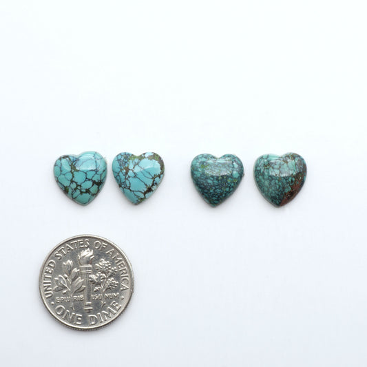 Hubei Cloud Mtn Turquoise is a highly sought-after gemstone known for its color and unique matrix patterns. Add a touch of elegance to your jewelry collection.