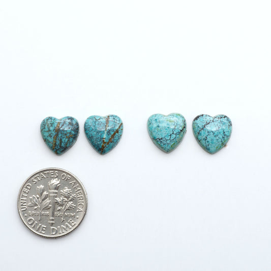 Hubei Cloud Mtn Turquoise is a highly sought-after gemstone known for its color and unique matrix patterns. Add a touch of elegance to your jewelry collection.