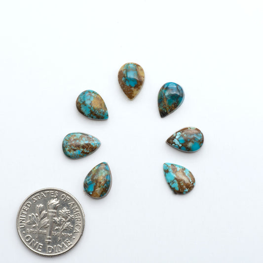 Hubei Cloud Mtn Turquoise is a highly sought-after gemstone known for its color and unique matrix patterns. Add a touch of elegance to your jewelry collection.