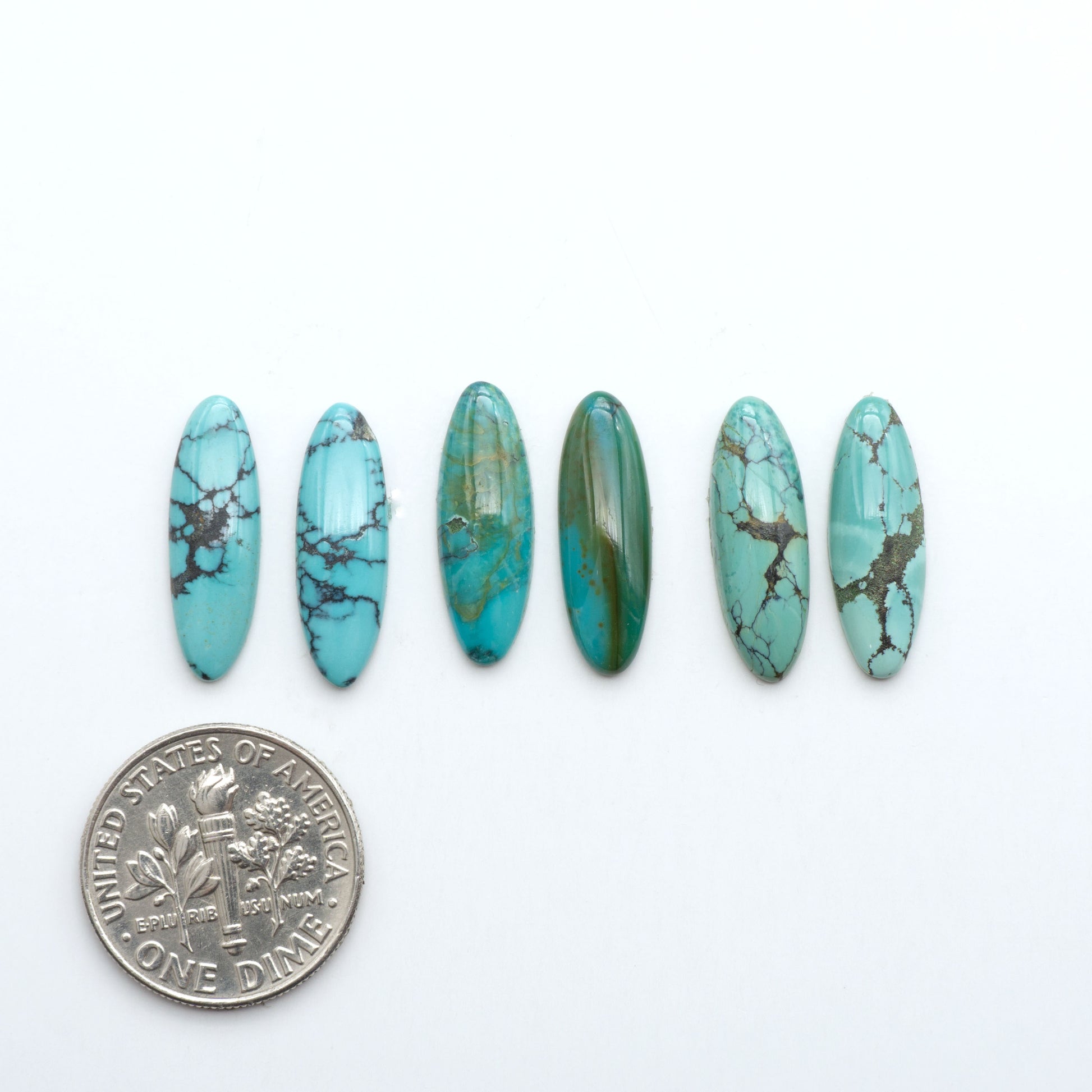 Hubei Cloud Mtn Turquoise is a highly sought-after gemstone known for its color and unique matrix patterns. Add a touch of elegance to your jewelry collection.