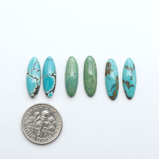 Hubei Cloud Mtn Turquoise is a highly sought-after gemstone known for its color and unique matrix patterns. Add a touch of elegance to your jewelry collection.