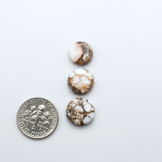 Wild Horse Cabochon are a magnificent addition to any collection. Natural magnesite stones feature a design that will add beauty to any jewelry design.