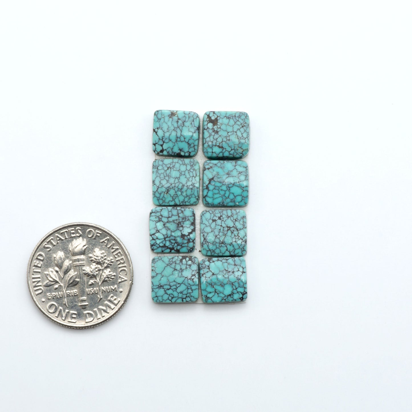 Hubei Cloud Mtn Turquoise is a highly sought-after gemstone known for its color and unique matrix patterns. Add a touch of elegance to your jewelry collection.