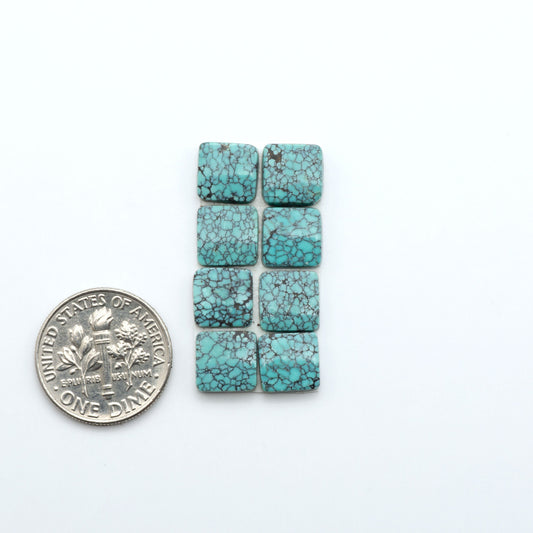 Hubei Cloud Mtn Turquoise is a highly sought-after gemstone known for its color and unique matrix patterns. Add a touch of elegance to your jewelry collection.