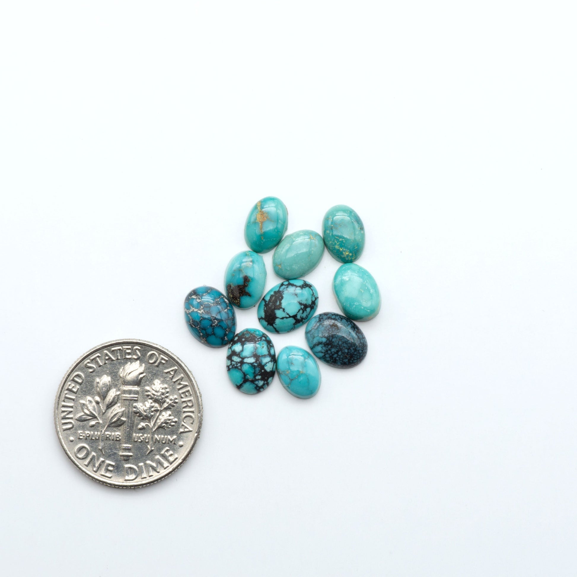 Hubei Cloud Mtn Turquoise is a highly sought-after gemstone known for its color and unique matrix patterns. Add a touch of elegance to your jewelry collection.