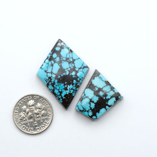 Hubei Cloud Mtn Turquoise is a highly sought-after gemstone known for its color and unique matrix patterns. Add a touch of elegance to your jewelry collection.