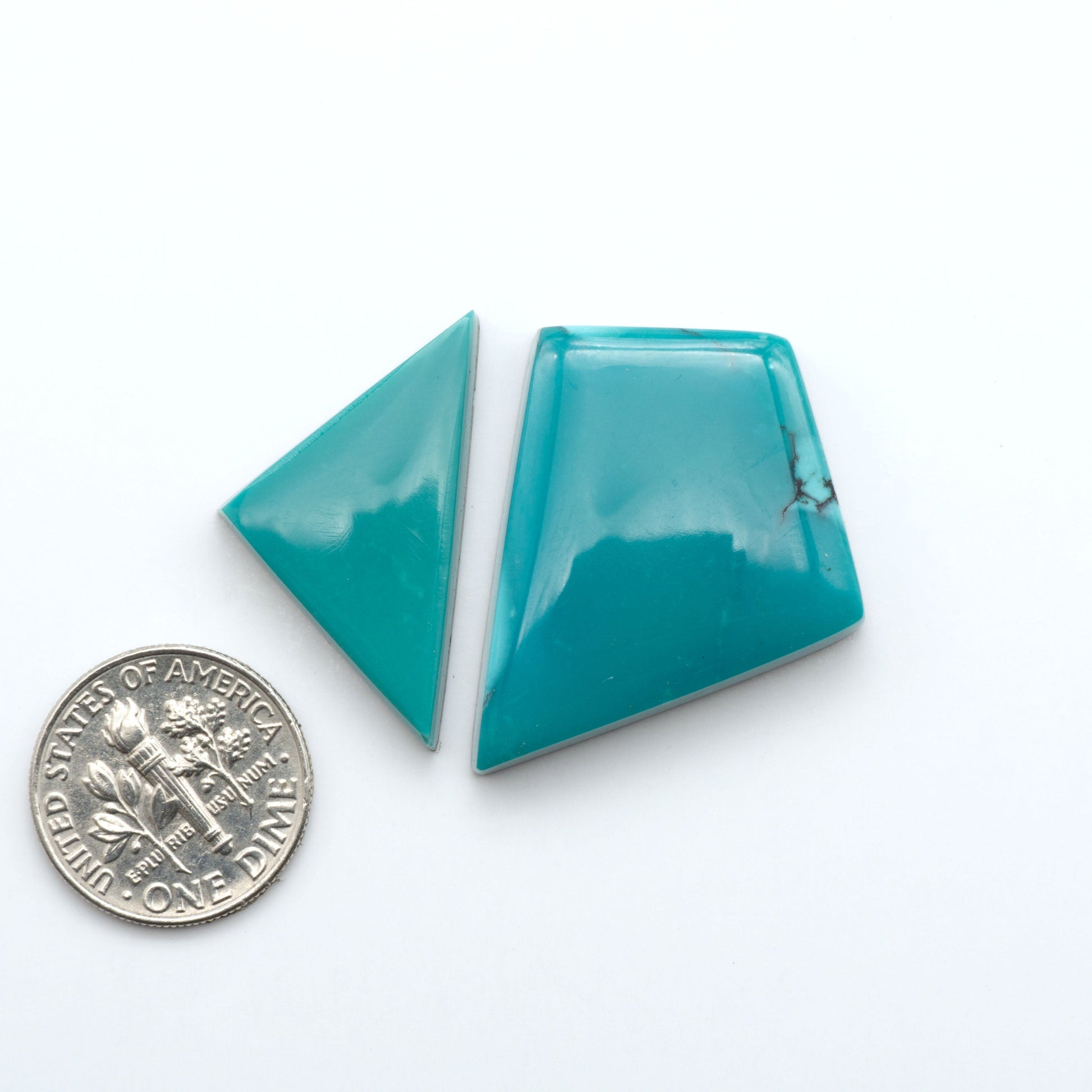 Hubei Cloud Mtn Turquoise is a highly sought-after gemstone known for its color and unique matrix patterns. Add a touch of elegance to your jewelry collection.