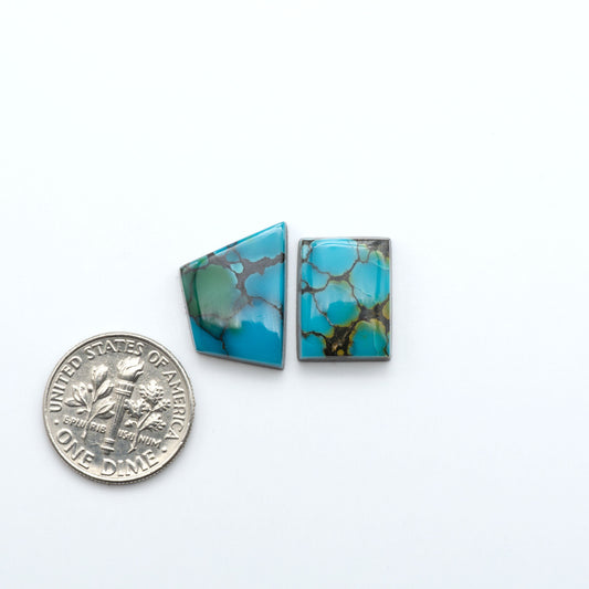 Hubei Cloud Mtn Turquoise is a highly sought-after gemstone known for its color and unique matrix patterns. Add a touch of elegance to your jewelry collection.