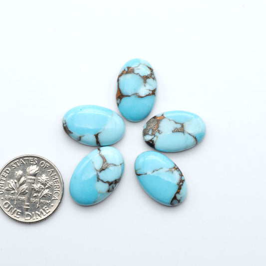 Pressed Turquoise Nugget