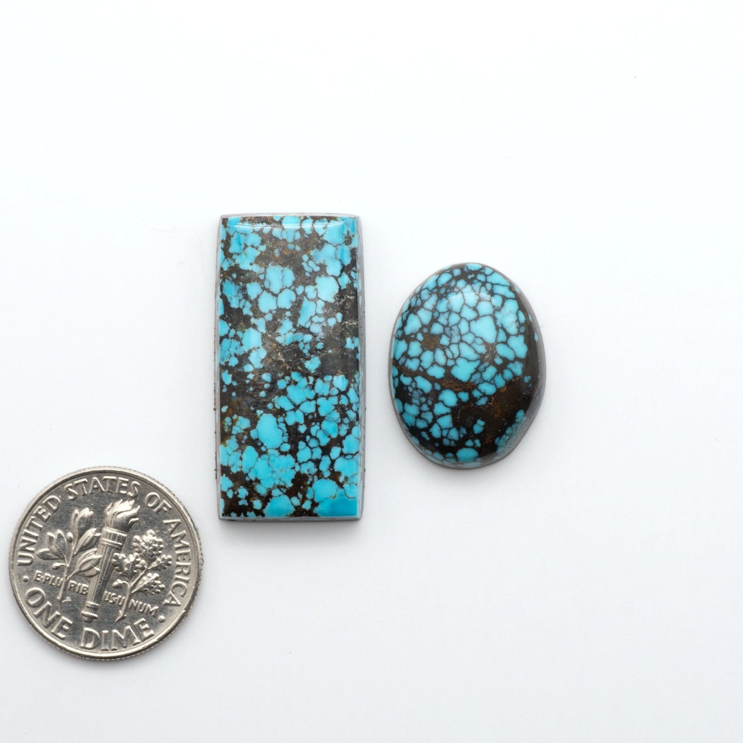 Hubei Cloud Mtn Turquoise is a highly sought-after gemstone known for its color and unique matrix patterns. Add a touch of elegance to your jewelry collection.