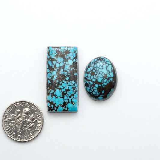 Hubei Cloud Mtn Turquoise is a highly sought-after gemstone known for its color and unique matrix patterns. Add a touch of elegance to your jewelry collection.