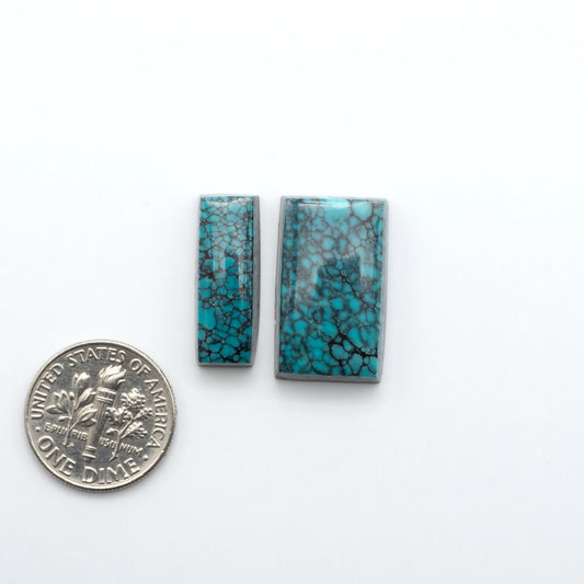 Hubei Cloud Mtn Turquoise is a highly sought-after gemstone known for its color and unique matrix patterns. Add a touch of elegance to your jewelry collection.