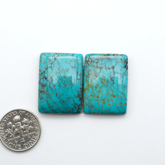Hubei Cloud Mtn Turquoise is a highly sought-after gemstone known for its color and unique matrix patterns. Add a touch of elegance to your jewelry collection.