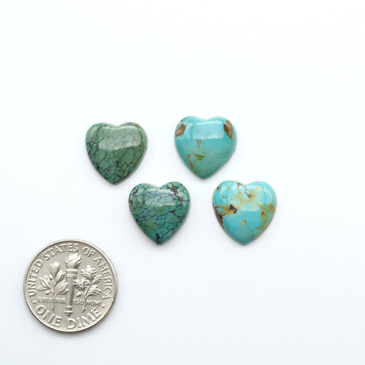 Hubei Cloud Mtn Turquoise is a highly sought-after gemstone known for its color and unique matrix patterns. Add a touch of elegance to your jewelry collection.