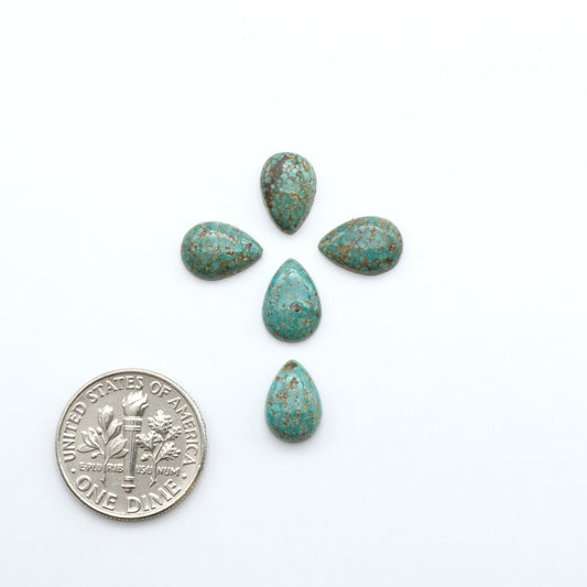 Hubei Cloud Mtn Turquoise is a highly sought-after gemstone known for its color and unique matrix patterns. Add a touch of elegance to your jewelry collection.