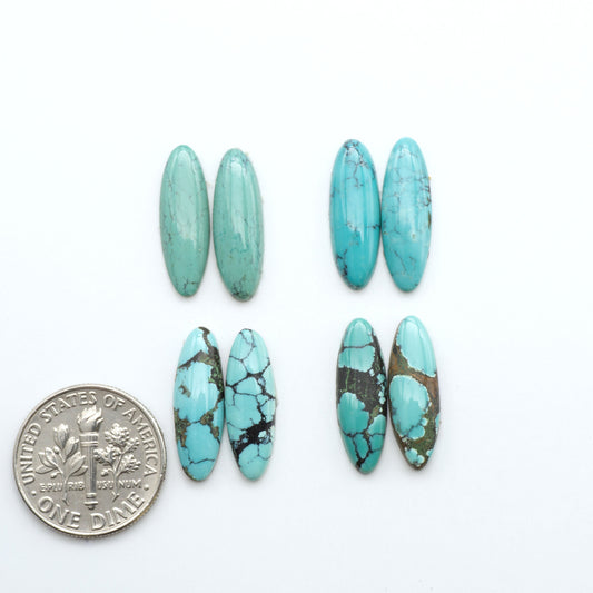 Hubei Cloud Mtn Turquoise is a highly sought-after gemstone known for its color and unique matrix patterns. Add a touch of elegance to your jewelry collection.
