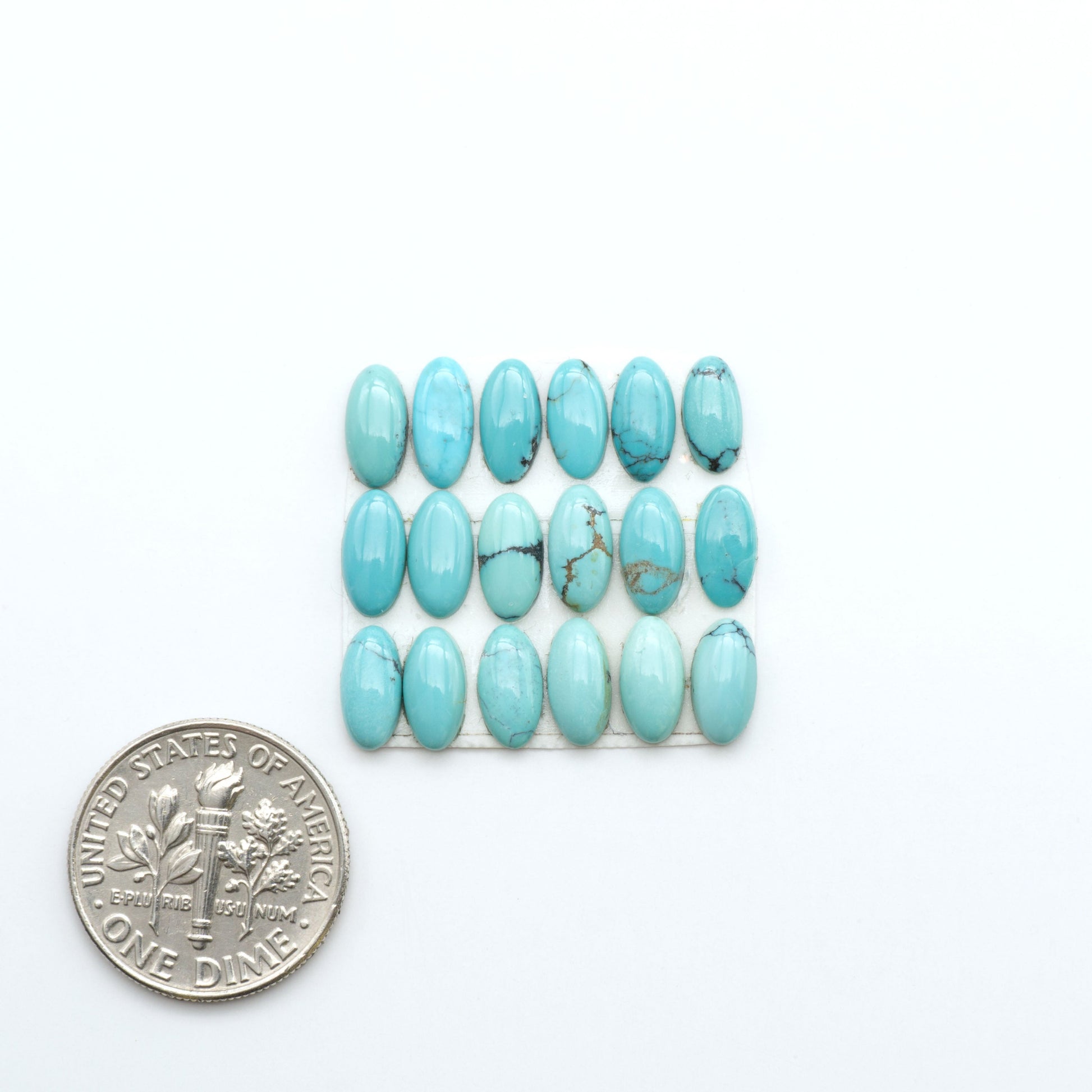 Hubei Cloud Mtn Turquoise is a highly sought-after gemstone known for its color and unique matrix patterns. Add a touch of elegance to your jewelry collection.