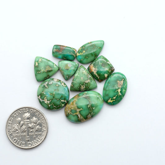 Sonoran Mountain Turquoise showcases a stunning blend of blue and green hues and natural patterns that make it a must-have for any jewelry collection.