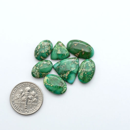 Sonoran Mountain Turquoise showcases a stunning blend of blue and green hues and natural patterns that make it a must-have for any jewelry collection.